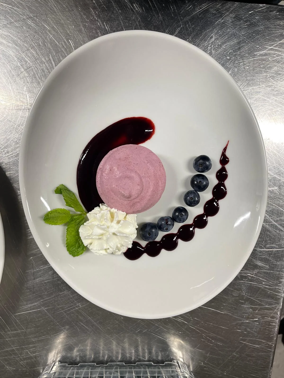 Mousse ai frutti di bosco